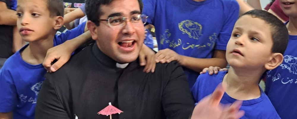 Casa di Accoglienza "Hogar Niño Dios" di Betlemme. Foto: pagina Facebook "Hogar Ninio Dios, Belén - Familia Religiosa del Verbo Encarnado"
