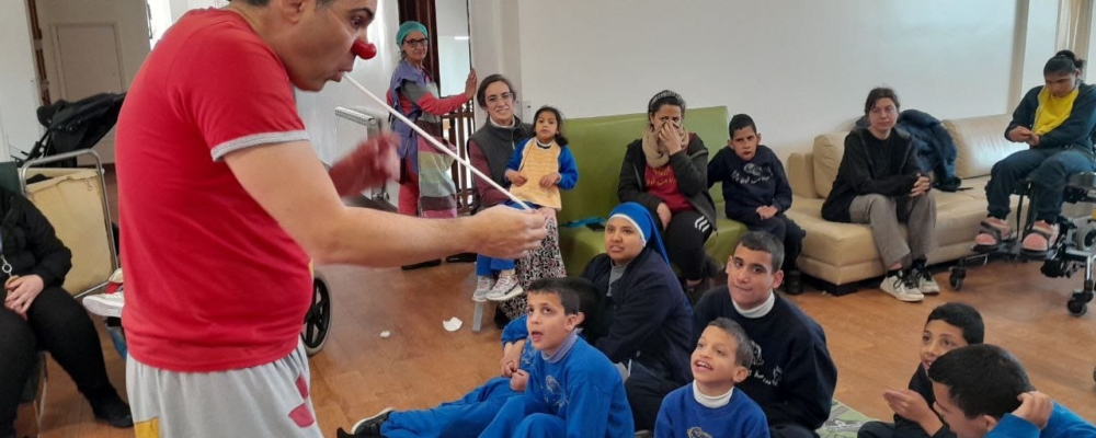 Casa di Accoglienza "Hogar Niño Dios" di Betlemme. Foto: pagina Facebook "Hogar Ninio Dios, Belén - Familia Religiosa del Verbo Encarnado"
